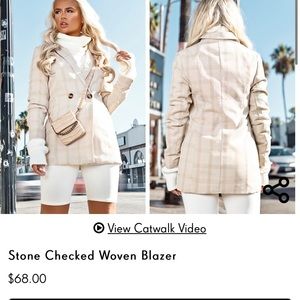 Pretty little thing blazer !